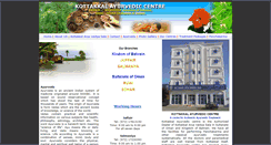 Desktop Screenshot of kottakkalayurvediccentre.com